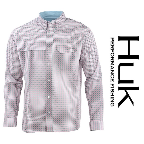 Huk Other - Huk Tide Point Woven Plaid Shirt for Men NWT szXL